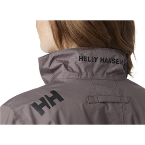 2021 Helly Hansen Womens Crew Midlayer Jacket 30317 - Sparrow Grey